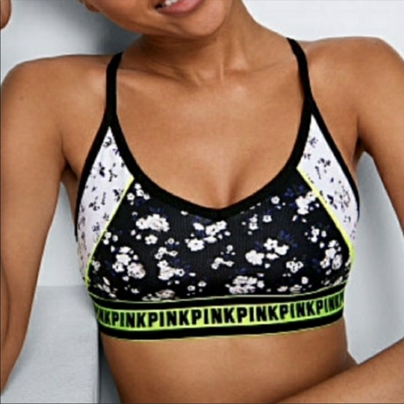 PINK Victoria's Secret Other - Pink Victoria's Secret Floral Ultimate Sport Bra NWOT